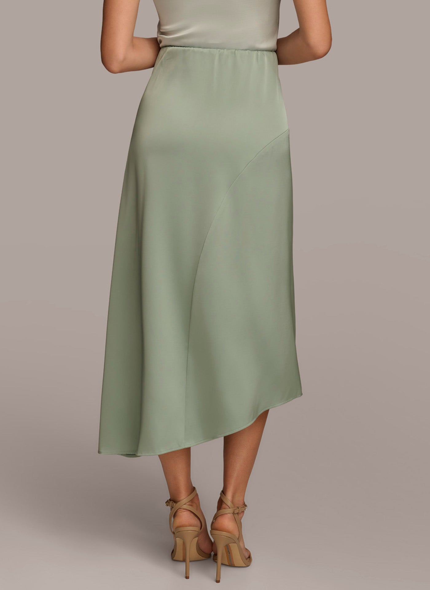 (image for) UNIQUE SIGNIFICANCE ASYMMETRICAL FLARE HEM SKIRT